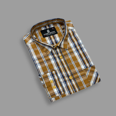 Full Sleeve Check Shirt for Men's